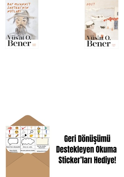 Bay Muannit Sahtegi'nin Notları + Dost + Okuma Sticker'ları