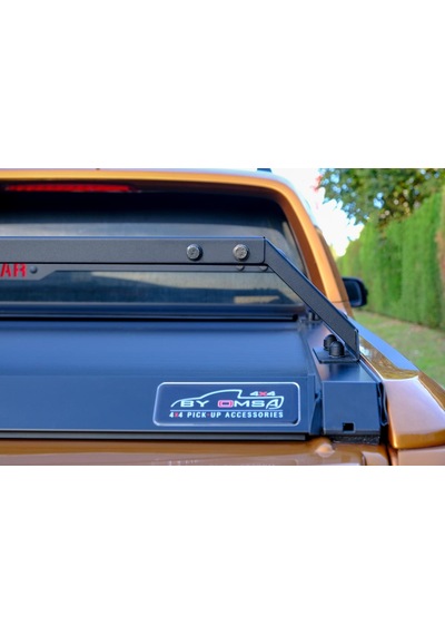 Omsa Isuzu D-max Dakar Kasa Üstü Ara Atkı 2 Parça Siyah 130-177cm 2012-2019 Arası