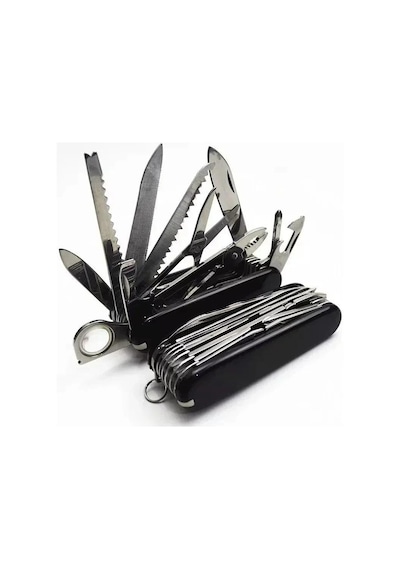 Valkyrie17 Fonksiyonlu Çok Amaçlı Multitool Çakı Profesyonel Outdoor & Günlük Kullanım