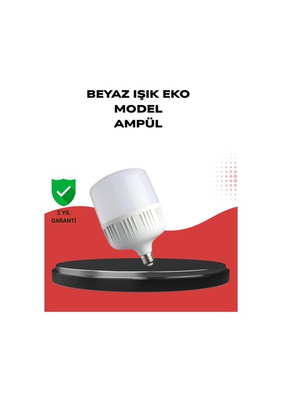 Lb Enerji Tasarruflu Şarjlı Led Ampul 30w Beyaz Işık