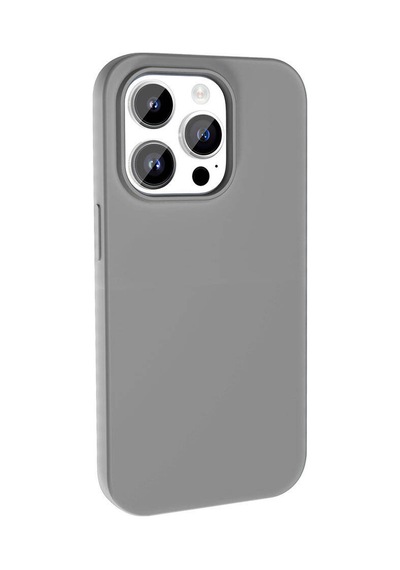 Apple Uyumlu iPhone 14 Pro Kılıf M-safe Şarj Özellikli Sıvı Teknolojili Silinebilir Sert Zore Kivi Kapak Derin Mor