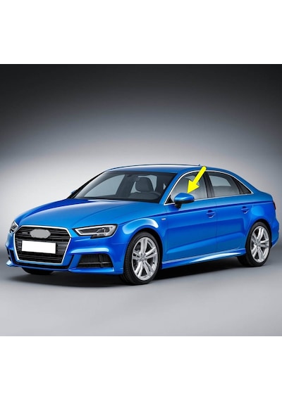 Audi A3 Sedan 2017-2020 Sol Dış Dikiz Ayna Kapağı 8v0857527d