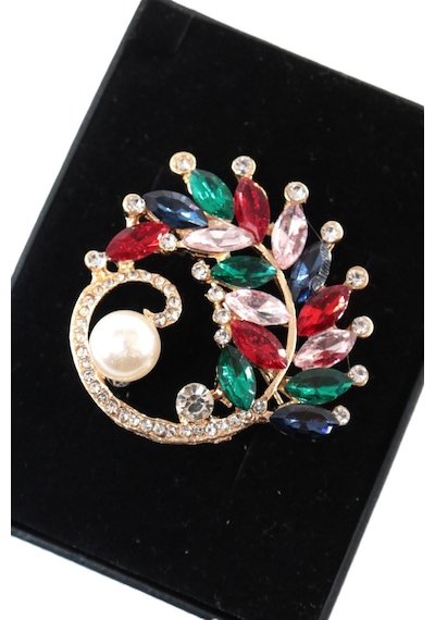 Bereketin Sembolü Buğday Başağı Broş Pırlanta Kesim Taşlı Gold Renk İncili Başak Kadın Yaka İğnesi Çok renkli 17909071 Bereketin Sembolü Buğday Başağı Broş Pırlanta Kesim Taşlı Gold Renk İncili Başak Kadın Yaka İğnesi Çok renkli 17909071