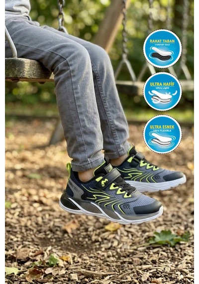 Marcokids Marco Kids 26y327 F Siyah Erkek Çocuk Spor Ayakkabı