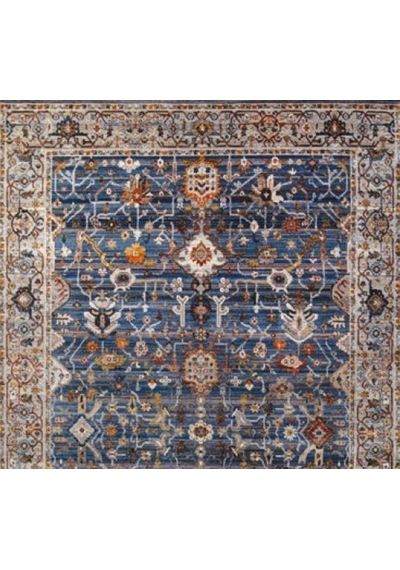 Gabardin Halı 7/24 Serisi 0727 Lacivert Salon Oturma Yatak Odası Halısı Lacivert
