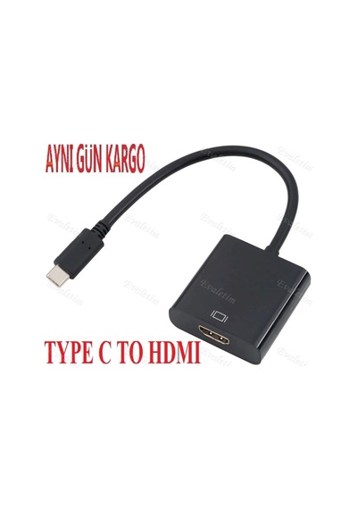 Usb 3.1 Type-C To Hdmi 4492A Çevirici Dönüştürücü Adaptor Kablosu