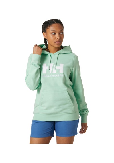 Helly Hansen W Hh Logo Hoodıe 12379 Mint