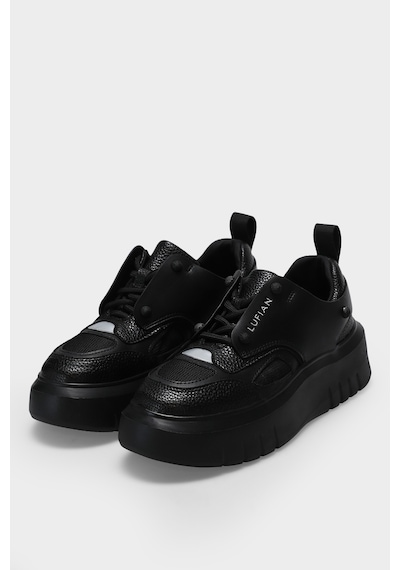 Lufian Icy Kadın Sneaker Ayakkabı Siyah Siyah 122230013100100 Siyah