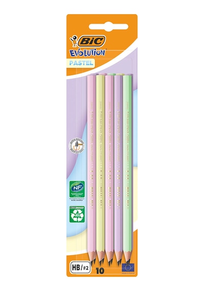 Bic Pastel Kurşun Kalem 10 Lu Blister Diğer