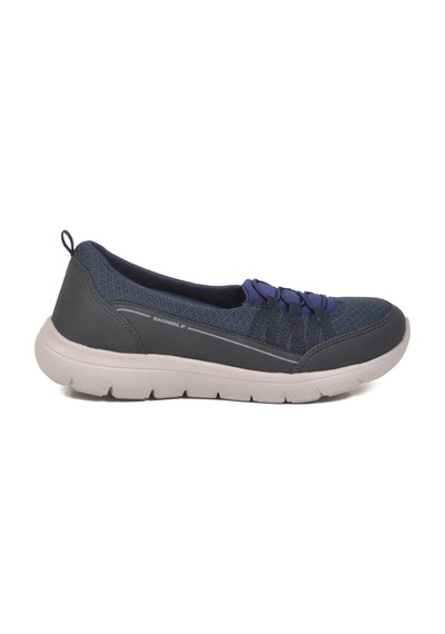 Walkway Lacivert Fileli Hafif Esnek Kadın Günlük Yürüyüş Ve Spor Ayakkabı Bst-1009 G Lacivert