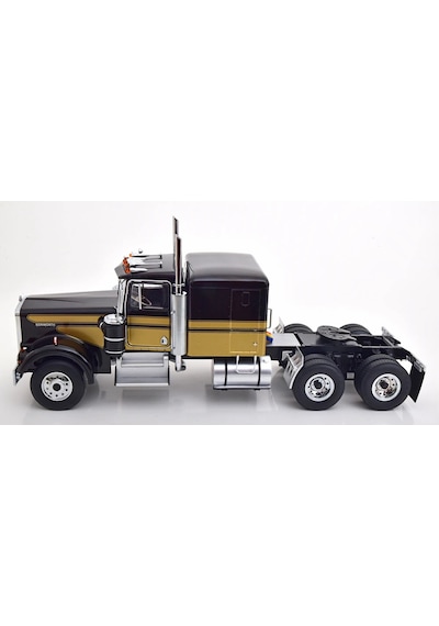 1/18 Kenworth W900 Schwarz/gold 1:18 Road Kings
