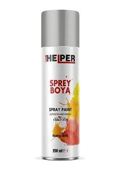Helper Sprey Boya Ral9006 Metalik Gri 200 Ml Diğer