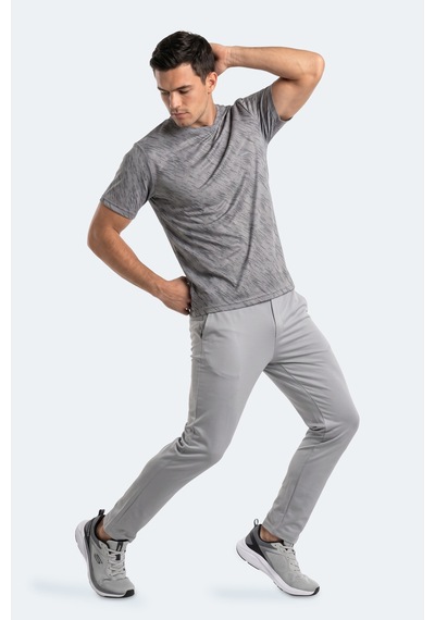 Slazenger Hady I Erkek Koyu Gri Tişört