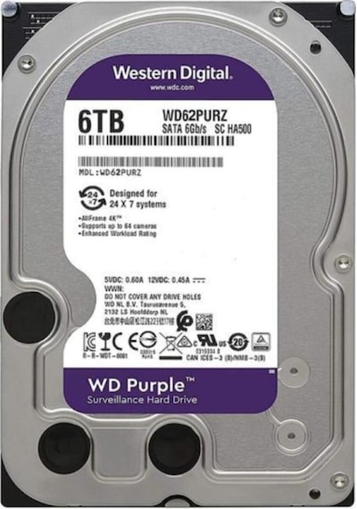 Wd 6tb Purple Wd62purz 3.5\