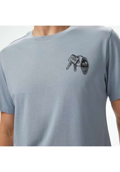 Converse Skeleton Party Erkek Mavi T-shirt10027726
