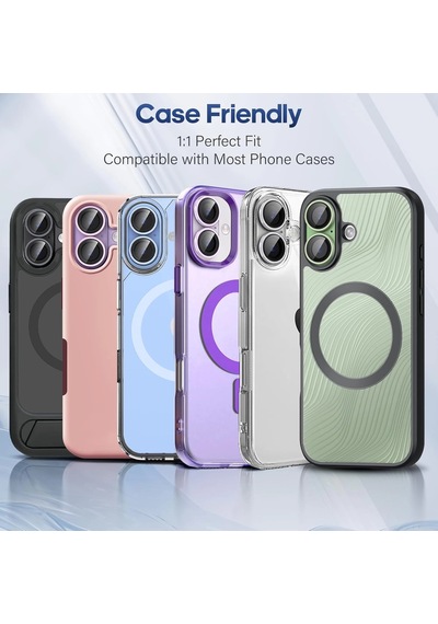 Apple Uyumlu iPhone 17 Kamera Koruyucu Gece Çekim Destekli Premium Safir Lens Koruma Parlak Temperli Cl-12