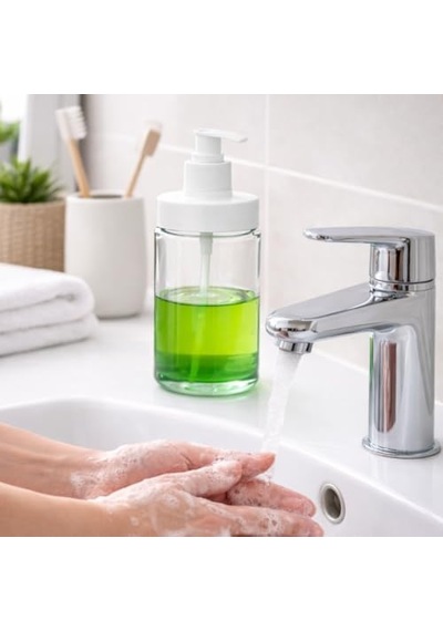 Cam Sıvı Sabunluk & Deterjanlık Kilitli Pompalı Sıvı Sabun Haznesi Banyo Sabunluğu Mutfak Deterjanlığı Deterjan Kutusu 320 Ml 2 000 Açık Krem Cam Sıvı Sabunluk & Deterjanlık Kilitli Pompalı Sıvı Sabun Haznesi Banyo Sabunluğu Mutfak Deterjanlığı Deterjan Kutusu 320 Ml 2 000 Açık Krem