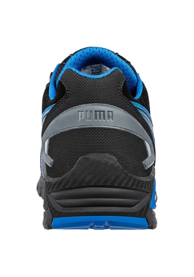 Puma Safety Rio Low Mavi Siyah Alüminyum Burunlu Kaydırmaz İş Ayakkabısı S3 Src 41 Numara Siyah