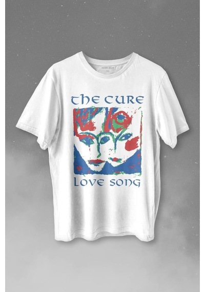 The Cure Lovesong Love Song Rock Music Band Baskılı Tişört Unisex T-shirt 001