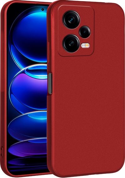 Xiaomi Redmi Note 12 Pro 5g Kılıf Zore Premier Silikon Kapak Kırmızı