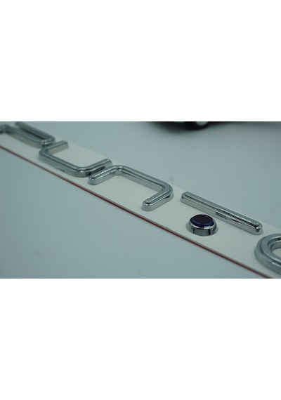Fiat Punto Yeni Nesil Bagaj Krom Abs 3M 3D Yazı Logo Amblem