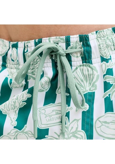 Jack&jones Jack Jones Şort Mayo Maui Vibes Novelty Aop Yeşil