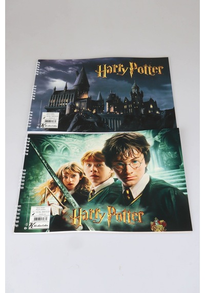 X Dekomus Lisanslı Harry Potter Magic Art Collection 25x35 15 Yaprak Büyük Boy Resim Defteri Tek Adet "dekomus Cep Defteri Hediyeli"