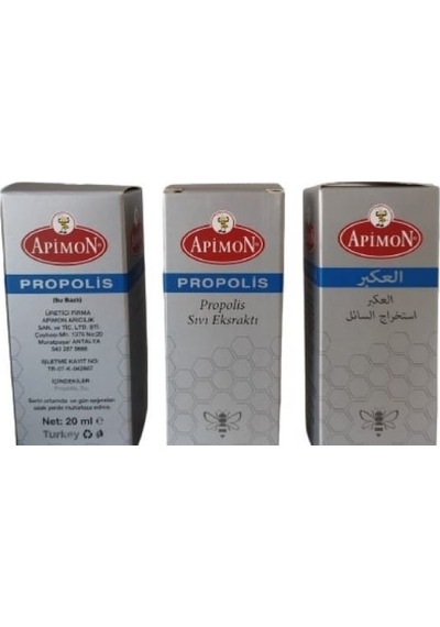 Apimon Su Bazlı Propolis Eksraktı