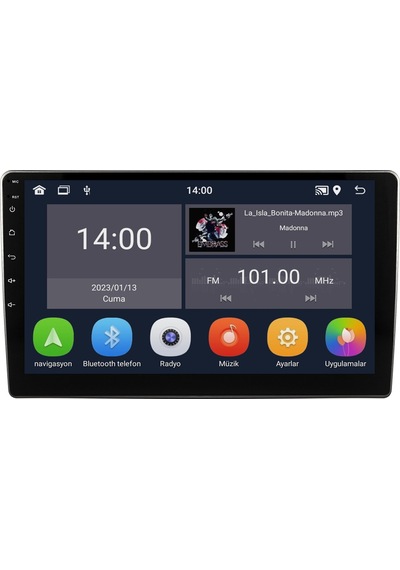 Alfa Romeo Mito Android Multimedya Sistemi 2008-2012 Crv-4817xd 9"