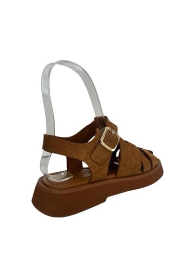 Kemal Tanca 862 M-609 Kadın Hakiki Deri Sandalet Taba Kemal Tanca 862 M-609 Kadın Hakiki Deri Sandalet Taba