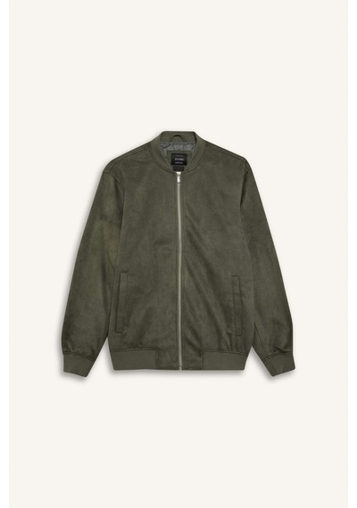 Defacto Slim Fit Dar Kesim Süet Kolej Yaka Fermuarlı Çift Cepli Mevsimlik Baharlık Bomber Mont Ceket A3866ax25aukh430 Haki Defacto Slim Fit Dar Kesim Süet Kolej Yaka Fermuarlı Çift Cepli Mevsimlik Baharlık Bomber Mont Ceket A3866ax25aukh430 Haki