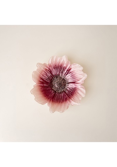 Deco Lilith Dekoratif Tabak - Pembe / Mor - 30 Cm
