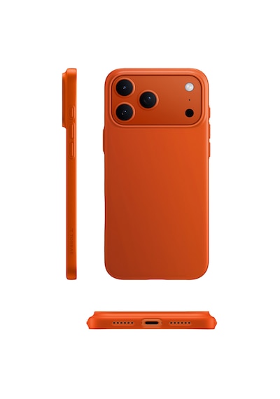 Torras Apple iPhone Uyumlu 17 Pro Max Slimfit Magsafe Kılıf Turuncu