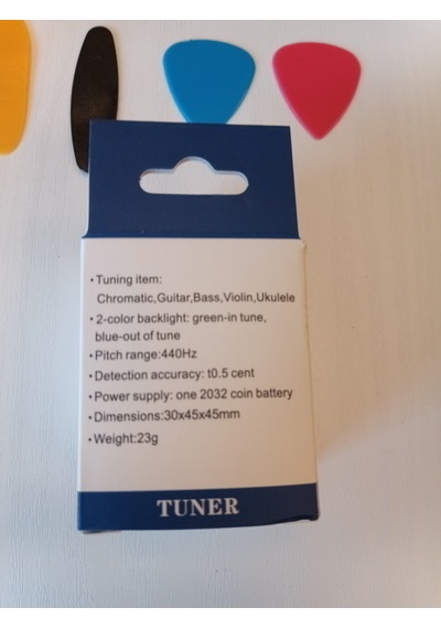 Tuner Dijital Akort Aleti +gitar Ve Bağlama Kaposu + Pena Ve Mızrap Seti Hediyeli