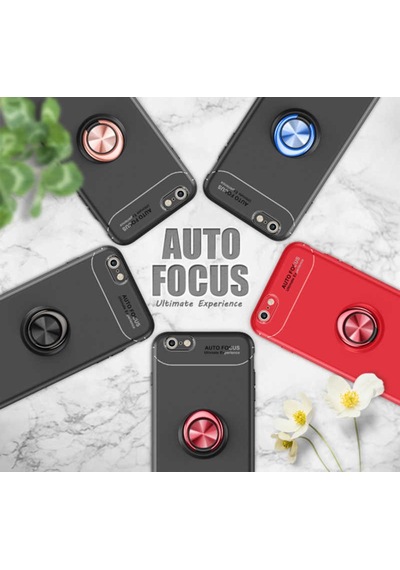 Apple Uyumlu iPhone 8 Kilif Yüzüklü Magnetli Ravel Case 389754123