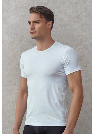 Doreanse Erkek Basic Bisiklet Yaka T-Shirt 2566