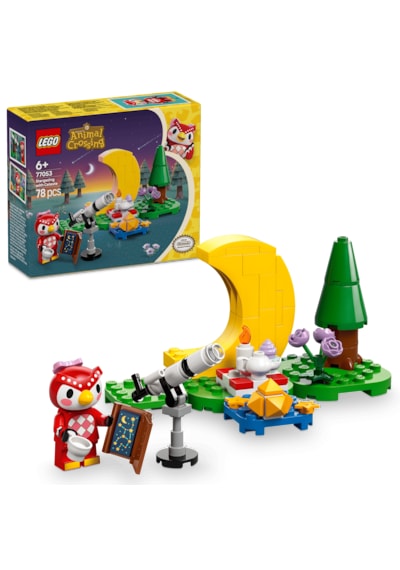 LEGO® Animal Crossing™ Celeste ile Yıldız Gözlemleme 77053 - 6 Yaş ve Üzeri Astronomiye Meraklı Çocuklar için Oyuncak Yapım Seti (78P) LEGO® Animal Crossing™ Celeste ile Yıldız Gözlemleme 77053 - 6 Yaş ve Üzeri Astronomiye Meraklı Çocuklar için Oyuncak Yapım Seti (78P)