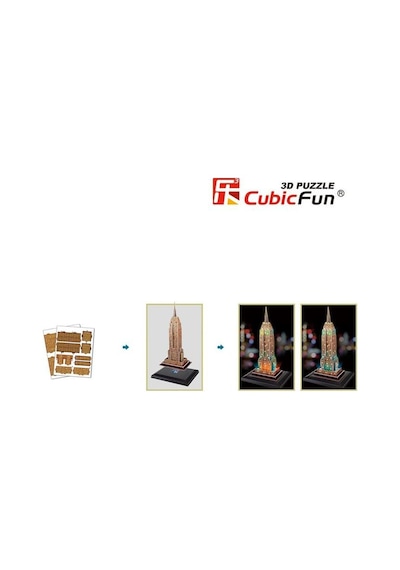 Neco 3d Puzzle Empire State  Binası-abd