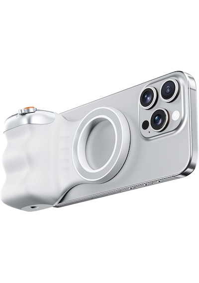 Zilevo Manyetik Telefon Kamera Tutucu Kavrama Kolu, Bluetooth Deklanşör Düğmeli, Tripod Uyumlu, Apple Uyumlu iPhone İle Uyumlu