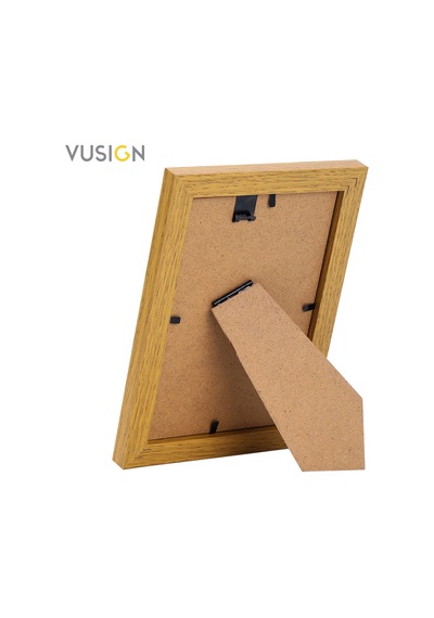 Vusıgn Vs650 Mdf Fotoğraf Çerçevesi 10x15 Cm Ahşap Renk - Duvar Askılı Çerçeve