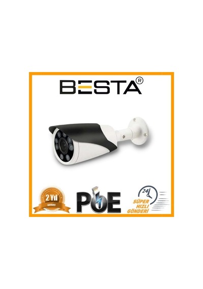 4k 5 Mp 1440p 8 Atom Led Ip Poe Bullet Güvenlik Kamerası Kd-5615