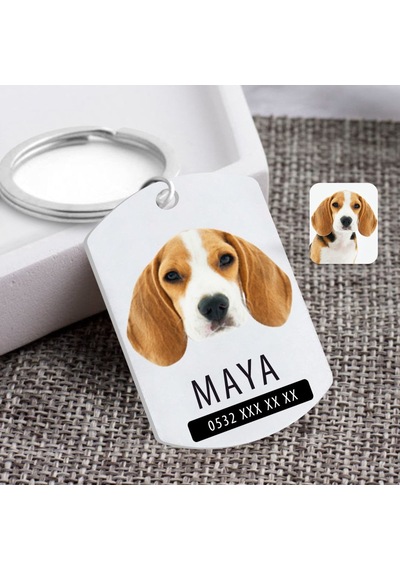 Bk Gift Kişiye Özel Evcil Dost Köpek Pleksi Künye Diğer