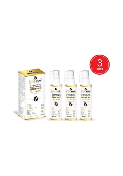 Trixohair Erkekler için Saç Dökülmesine Karşı Saç Bakım Serumu 3 x 60 ML
