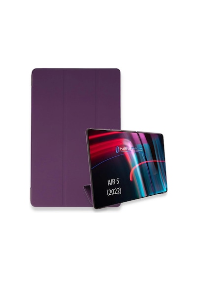 Apple iPad Uyumlu Air 5 2022 Kılıf Tablet Smart Kılıf - Mor