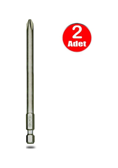 Gfb Bits Yıldız Uç Vidalama Matkap Ucu Ph2 X 150mm - 2 Adet