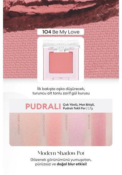 Missha Modern Pot 104 Be My Love
