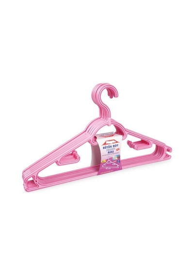 Büyük Boy Dönerli Smart Askı 6 Lı 42 Cm Plastik Ekru Diğer