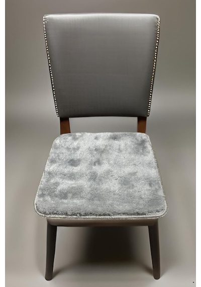 Bubble Kaymaz Sandalye Minderi 6'li 40x40 Gri Diğer