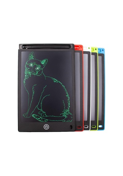 Çocuklar Için Deneme Yazı Resim Çiz Sil Yazı Tableti Kalemli Akıllı Defter Pano Pembe