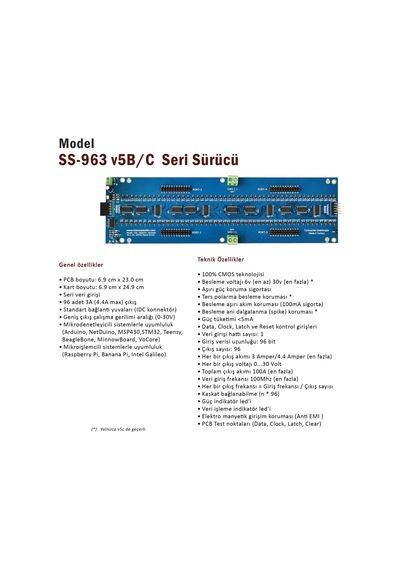 96'Lı 4 4A Röle Led Motor Sürücü Kontrol Kartı